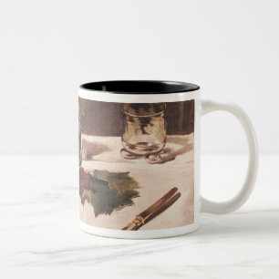 Tasse 2 Couleurs La vie de Manet toujours : Fruit sur un Tableau,