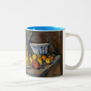 Tasse 2 Couleurs La vie de Paul Cezanne   toujours avec des pommes