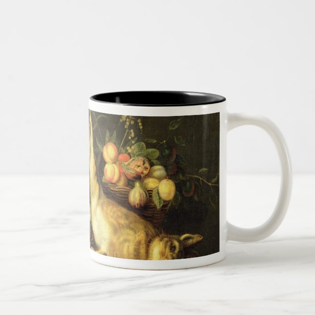 Tasse 2 Couleurs La vie toujours avec le jeu et le fruit (Droit)