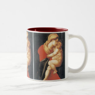 Tasse 2 Couleurs La Vierge et l'enfant