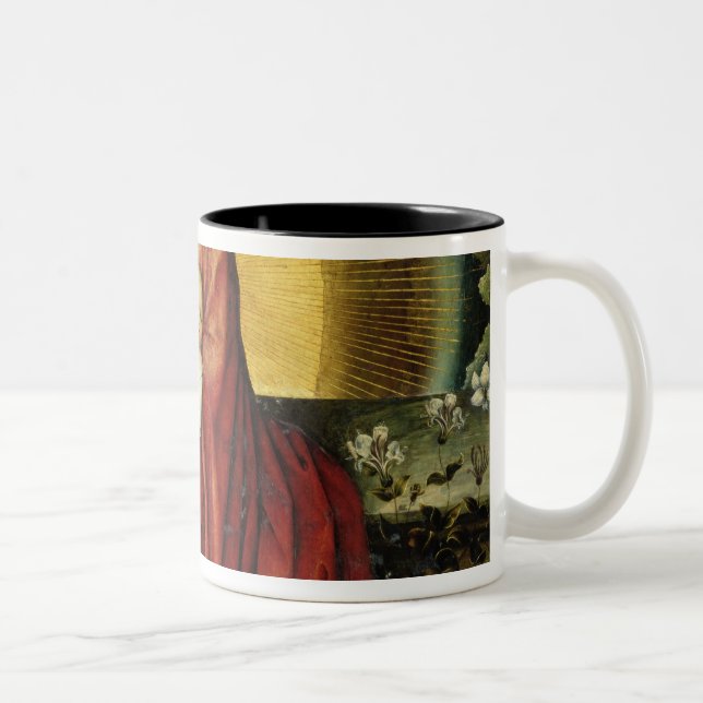 Tasse 2 Couleurs La Vierge et l'enfant 2 (Droit)