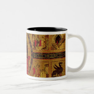 Tasse 2 Couleurs La Vierge et l'enfant couronnés