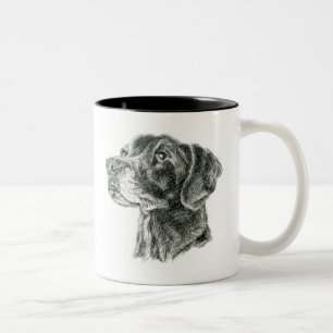 Tasse 2 Couleurs Laboratoire noir