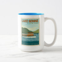 Lac George, New York | Bateau vintage