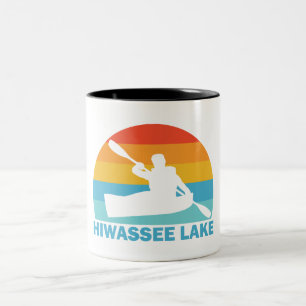 Tasse 2 Couleurs Lac Hiwassee Caroline du Nord Kayak