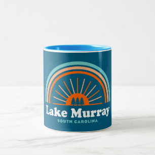 Tasse 2 Couleurs Lac Murray Caroline du Sud Arc-en-ciel