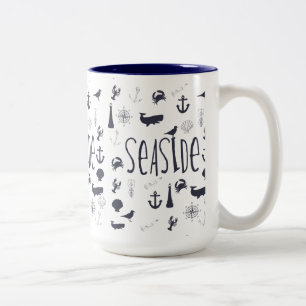 Tasse 2 Couleurs Lac Nautical