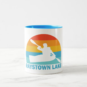 Tasse 2 Couleurs Lac Raystown Pennsylvanie Kayak