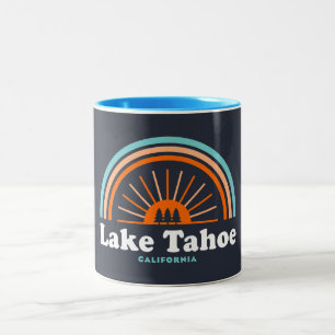 Tasse 2 Couleurs Lac Tahoe California Rainbow