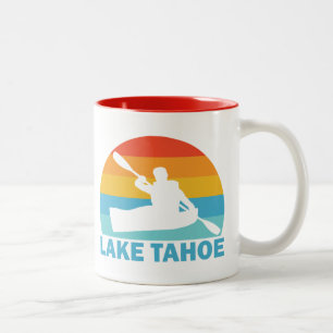Tasse 2 Couleurs Lac Tahoe Californie Nevada Kayak