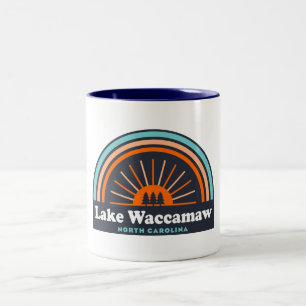 Tasse 2 Couleurs Lac Waccamaw Caroline du Nord Arc en ciel