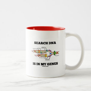Tasse 2 Couleurs L'ADN de recherche est dans mes gènes (la