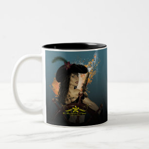 Tasse 2 Couleurs Lady Black Corsair