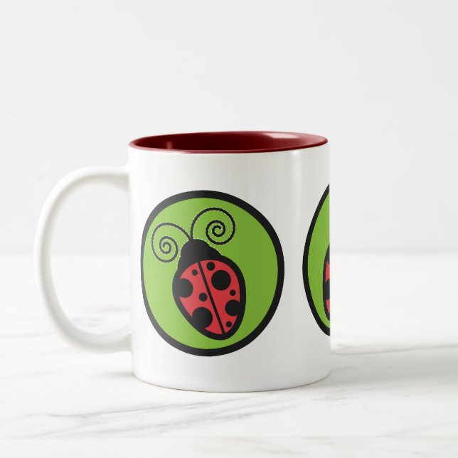 Tasse 2 Couleurs Lady Bug (Gauche)