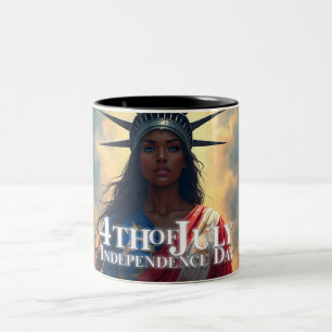 Tasse 2 Couleurs Lady Liberty Réinventée – Un Nouveau Visage de la