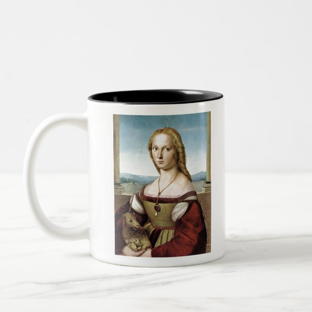 Tasse 2 Couleurs Lady with Unicorn - Raphael - c1506 (Gauche)