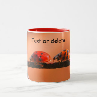 Tasse 2 Couleurs Ladybug Buddies Nature Personnalisée