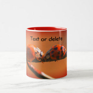 Tasse 2 Couleurs Ladybug Friends Nature Personnalisé