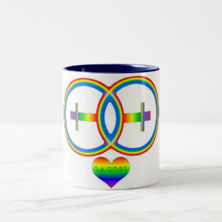 Tasse 2 Couleurs LAGOSI 001Rainbow-2female-mug