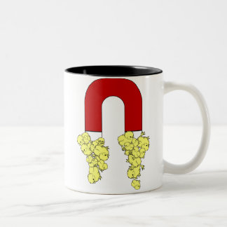 Tasse 2 Couleurs L'aimant $17,95 deux de poussin a modifié la