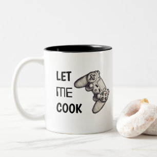 Tasse 2 Couleurs Laisse-moi cuisiner Contrôleur de jeu vidéo amus
