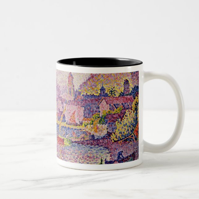 Tasse 2 Couleurs Laisser le port de Saint-Tropez, 1902 (Droit)