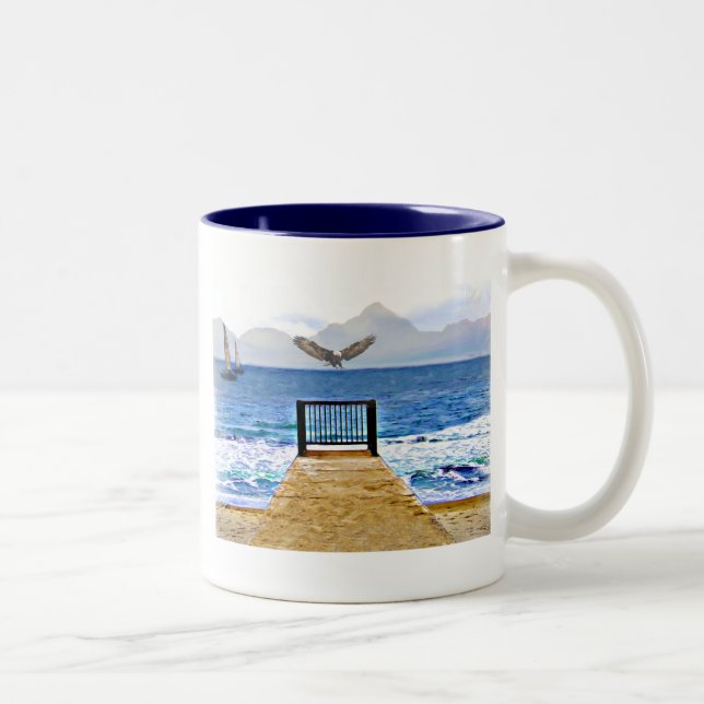Tasse 2 Couleurs Laisser partir !_ (Droit)