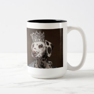 Tasse 2 Couleurs Laisser une trace de Dalmatie étincelante