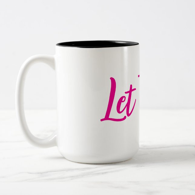 Tasse 2 Couleurs Laissez-les se faire agresser (Gauche)