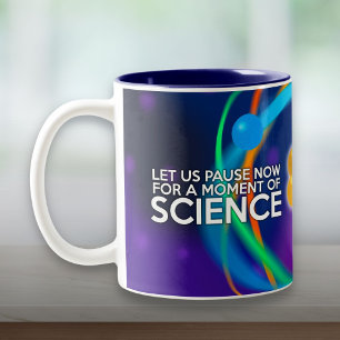 TASSE 2 COULEURS LAISSONS NOUS FAIRE UNE PAUSE POUR UN MOMENT DE SC