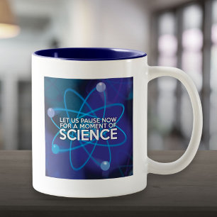 TASSE 2 COULEURS LAISSONS NOUS FAIRE UNE PAUSE POUR UN MOMENT DE SC
