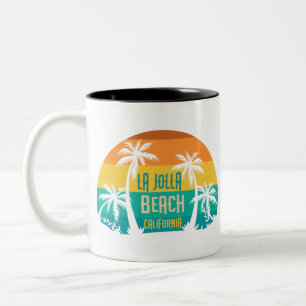 Tasse 2 Couleurs LaJolla Beach Retro