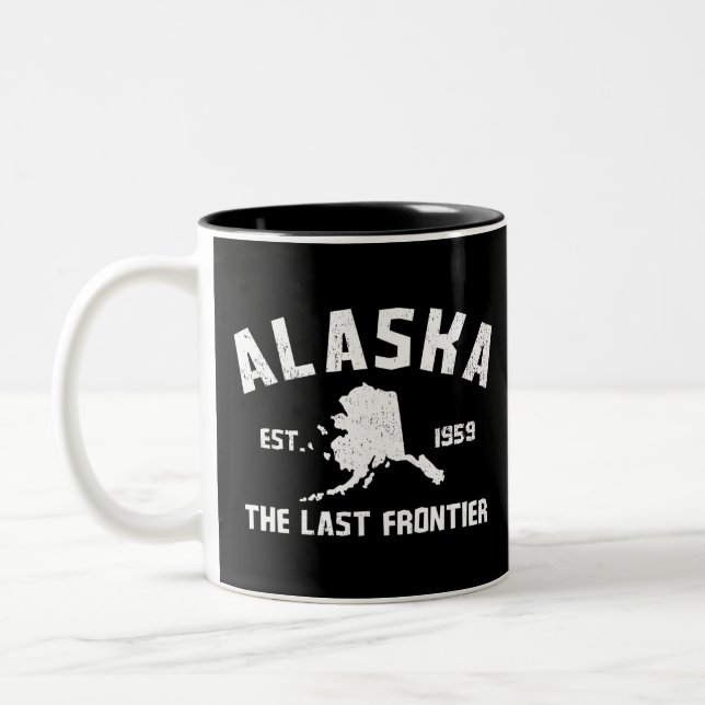 Tasse 2 Couleurs L'Alaska La Dernière Frontière (Gauche)