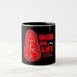 Tasse 2 Couleurs L'alpinisme bugaboos Canada