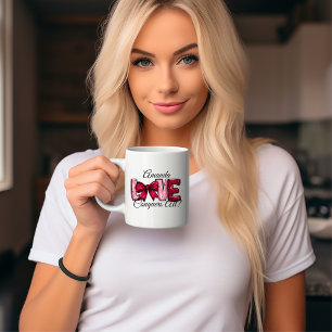 Tasse 2 Couleurs L'Amour Conquiert Tous Les T-Shirt Bow Rose