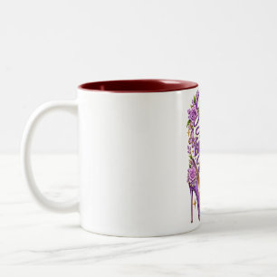 Tasse 2 Couleurs L'amour des dieux rend les anniversaires magnifiqu