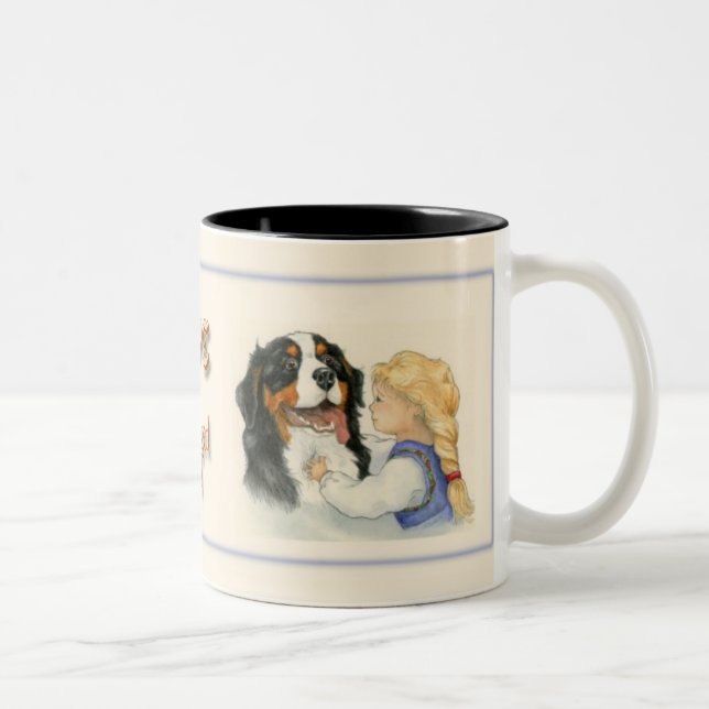 Tasse 2 Couleurs L'amour est… (Droit)