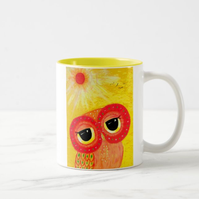 Tasse 2 Couleurs L'amour est comme The Sun (Droit)