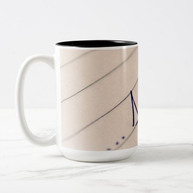 Tasse 2 Couleurs L'amour perpétuel (Gauche)