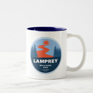 Tasse 2 Couleurs Lamproy Wild Et Pittoresque River New Hampshire