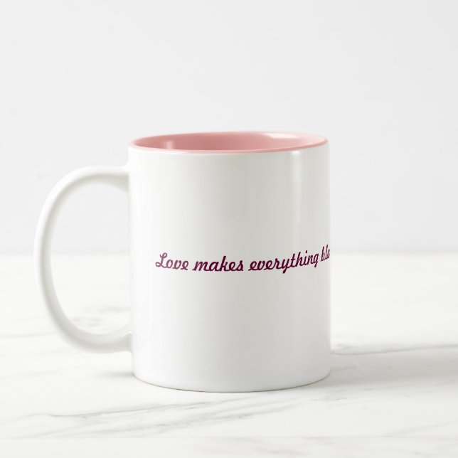 Tasse 2 Couleurs L'ange de l'amour