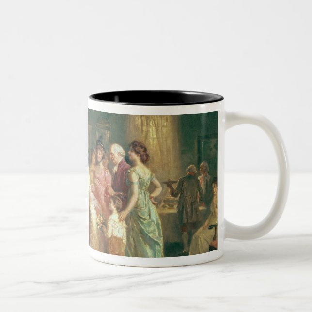 Tasse 2 Couleurs L'anniversaire de Washington, 1798 (Droit)
