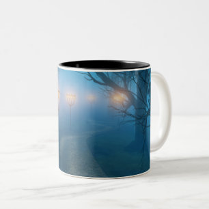 Tasse 2 Couleurs Lanternes dans la brouillard