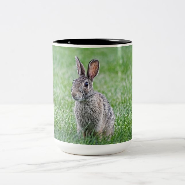 Tasse 2 Couleurs Lapin (Centre)