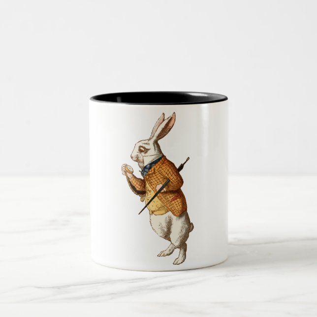 Tasse 2 Couleurs Lapin blanc (Alice's Adventures in Wonderland) (Centre)