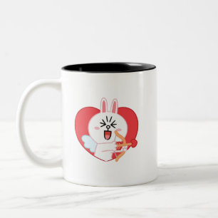 Tasse 2 Couleurs lapin Brown de coni