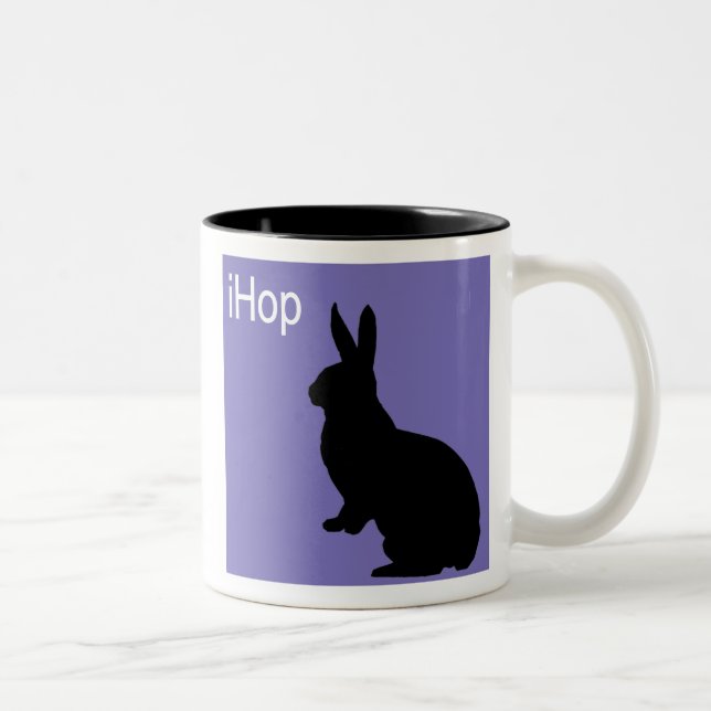 Tasse 2 Couleurs lapin de Pâques d'iHop (Droit)