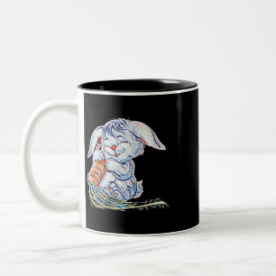 Tasse 2 Couleurs Lapin Motif Rabbit 1