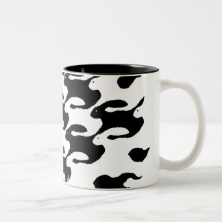Tasse 2 Couleurs Lapins
