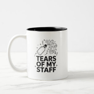 Tasse 2 Couleurs Larmes De Mon Personnel Cadeau Amusant Boss Sarcas